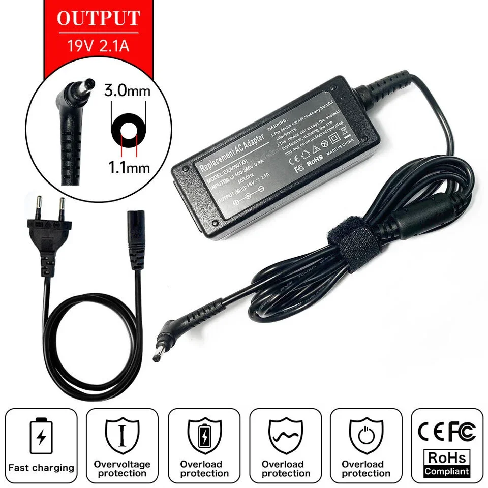 Laptop Accessories Shop - 19 В 2,1 А 40 Вт