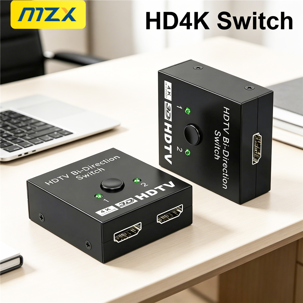 Laptop Accessories Display - MZX Двунаправленный HDMI-коммутатор 1x2 2x1 4K,