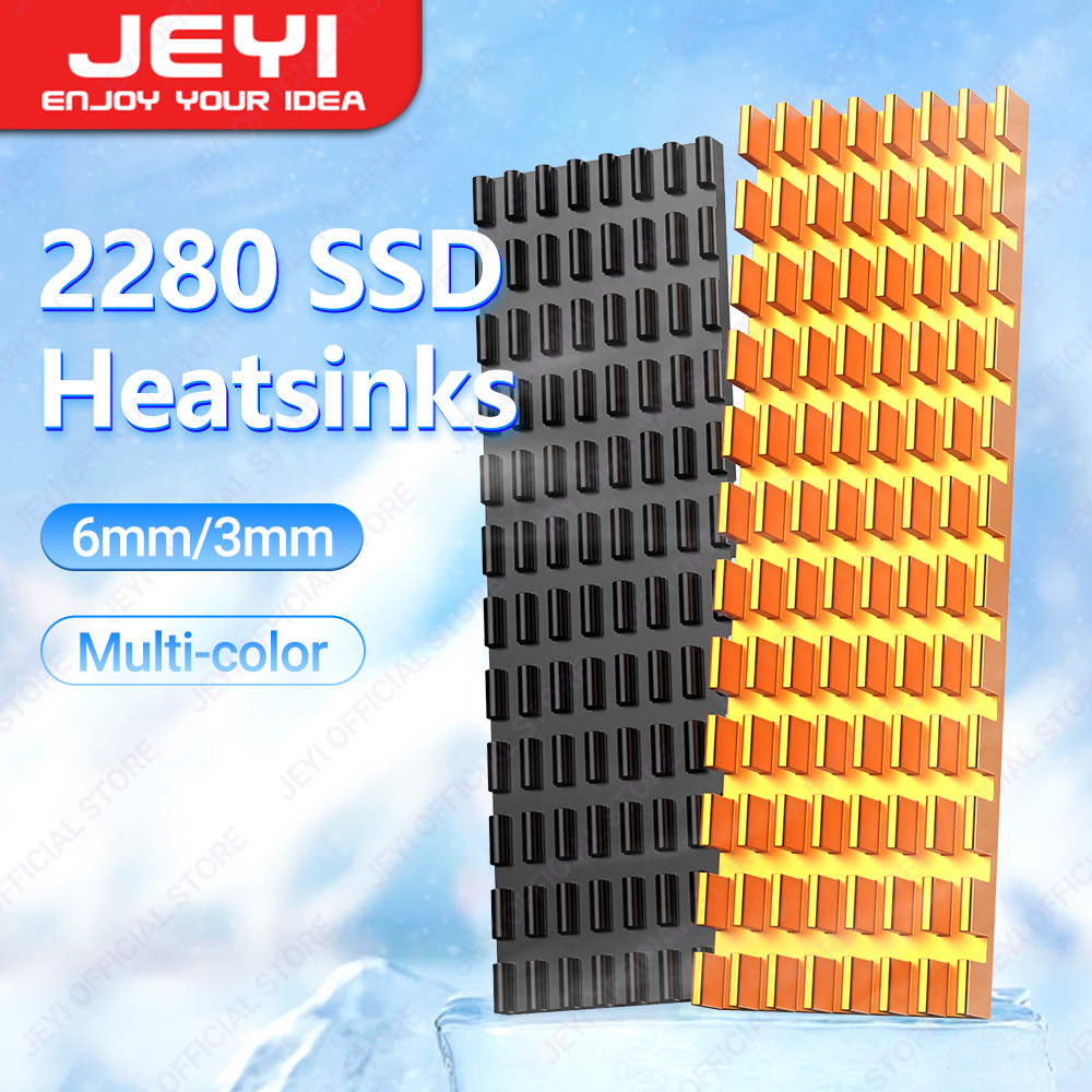 Laptop Accessories Cooling Pad - Радиатор твердотельного накопителя JEYI M.2, алюминиевый