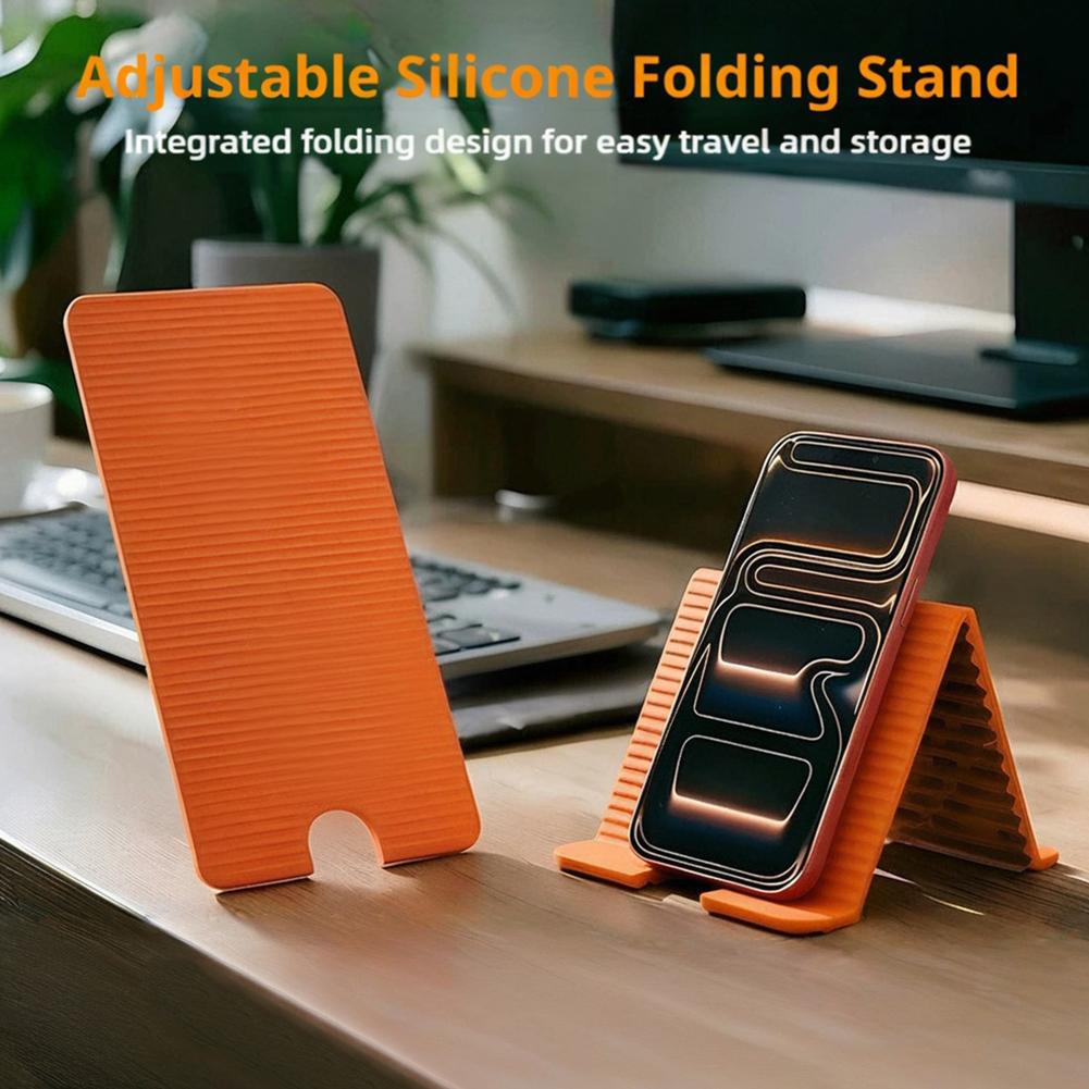 Laptop Ergonomic Accessories - Гибкая складная силиконовая подставка для телефона,