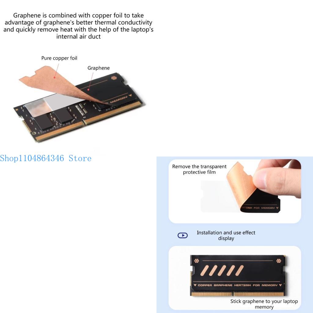 Laptop Accessories Cooling Pad - 5ASD Медный радиатор для ноутбука для