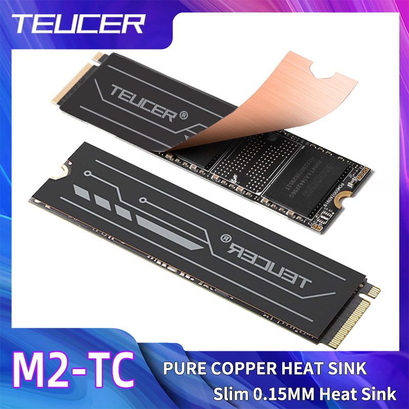 Laptop Accessories Cooling Pad - TEUCER Graphene M.2 SSD-радиатор, двухслойный радиатор