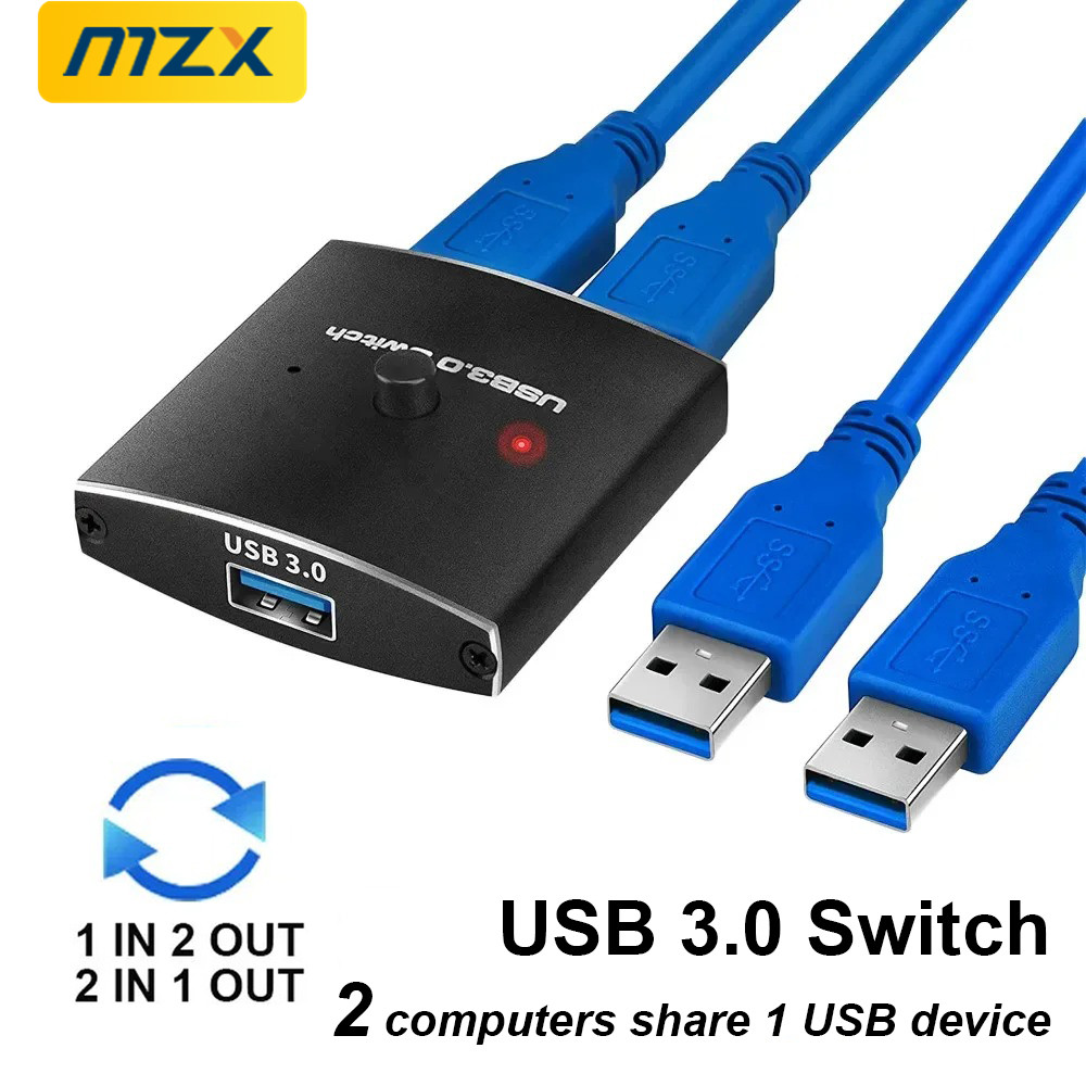 Laptop Accessories For Programmers - Двусторонний переключатель MZX USB 3.0, селектор