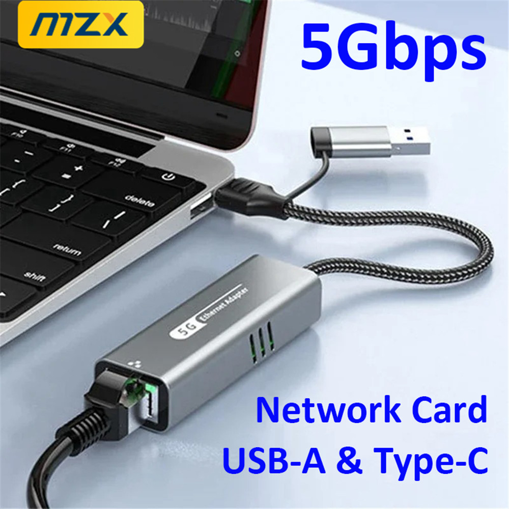 Laptop Accessories For Programmers - MZX 5000 Мбит/с 5G Сетевая карта