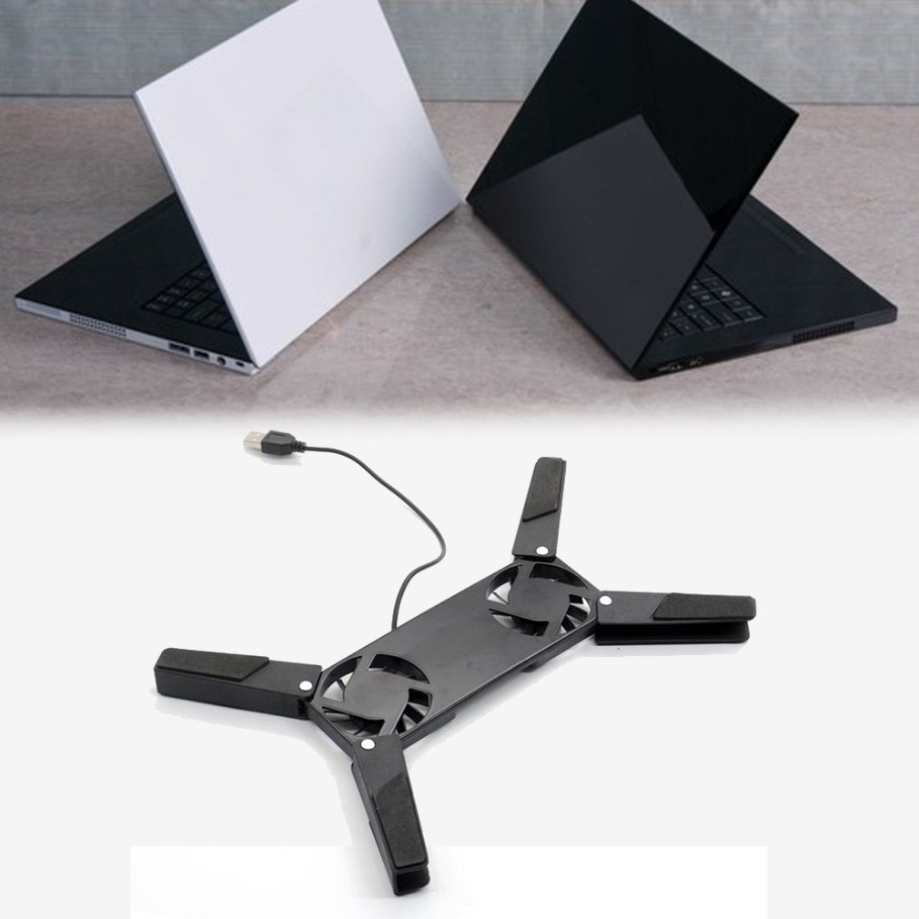 Подставка для ноутбука с двумя – обзор и цена Laptop Accessories Cooling Pad