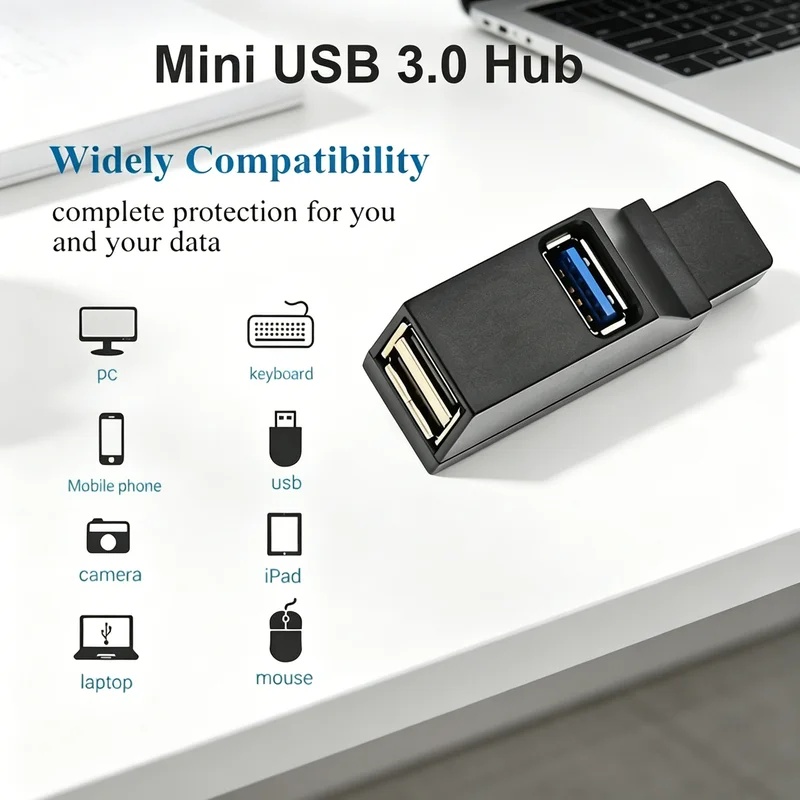 USB-хаб с 3 портами (USB 3.0/2 – обзор и цена Laptop Accessories For Programmers