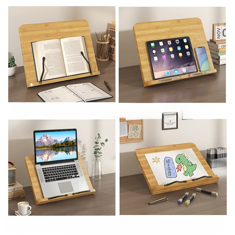 Деревянная подставка для чтени – обзор и цена Laptop Ergonomic Accessories