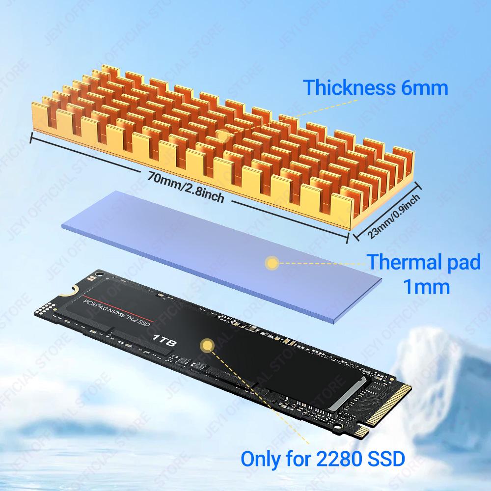 Радиатор твердотельного накопи – обзор и цена Laptop Accessories Cooling Pad