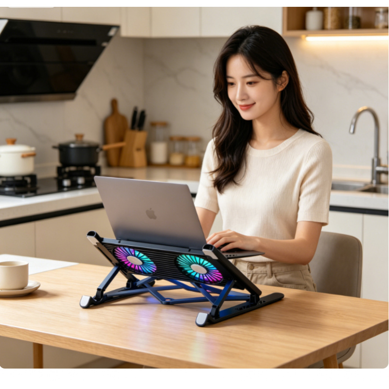 Новая складная охлаждающая под – обзор и цена Laptop Accessories Cooling Pad