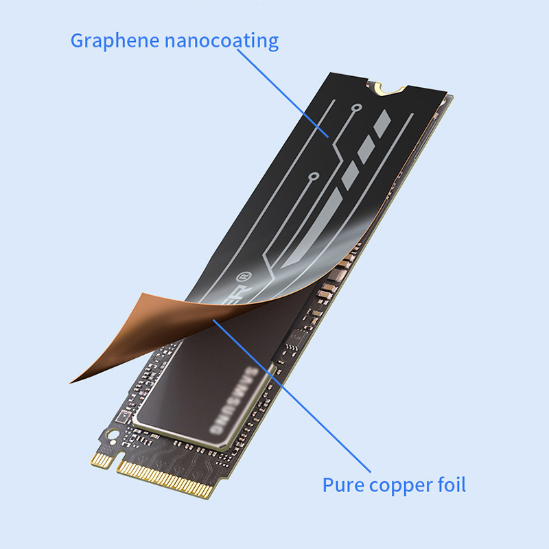 TEUCER Graphene M.2 SSD-радиат – обзор и цена Laptop Accessories Cooling Pad